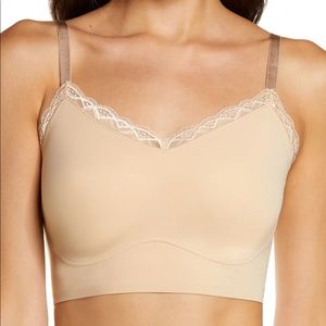 True & Co True Body with Lace Trim Full Cup Lift Bralette